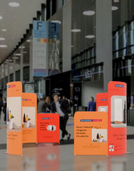 Magnetic Fabric Booth Display - Model 5 (10 x 10ft)