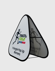 Triangle Pop Up Banners ( Double Side Printed)