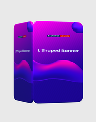 L Shaped Banner