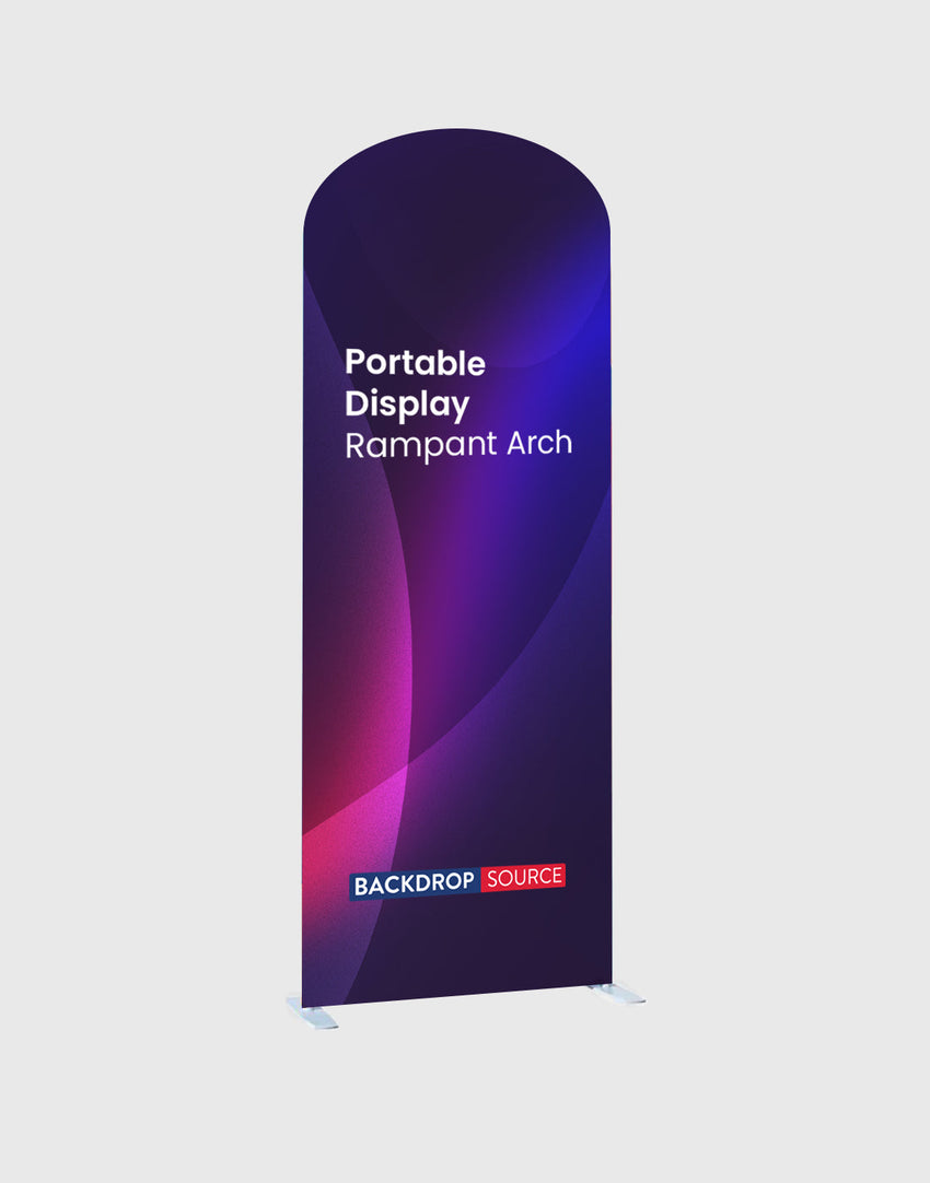 Portable Exhibit Display - Rampant Arch