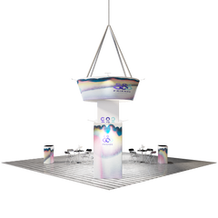 Modular Booth Kits 30ft x 20ft - Model 2