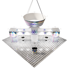 Modular Booth Kits 30ft x 20ft - Model 2