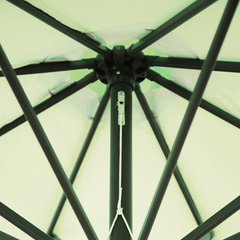 Tilting Patio Umbrellas (Iron Frame) – 8.8ft x 8.8ft