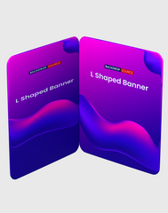 L Shaped Banner