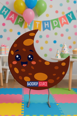 Crescent Moon Shaped Backdrop