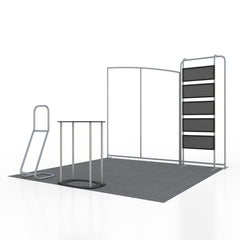 Portable Exhibit Display 10ft x 10ft - Model 18