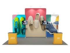 Portable Exhibit Display 20ft - Model 5 - Backdropsource