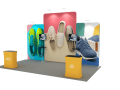 Portable Exhibit Display 20ft - Model 5 - Backdropsource