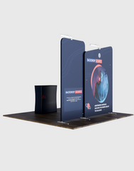 Portable Exhibit Display 10ft x 10ft - Model 7