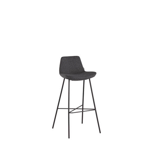 Black Letter Bar Stool (S Legs, Turkish Brand)