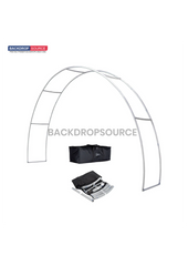 20ft C-Shaped Tension Fabric Arch with Header
