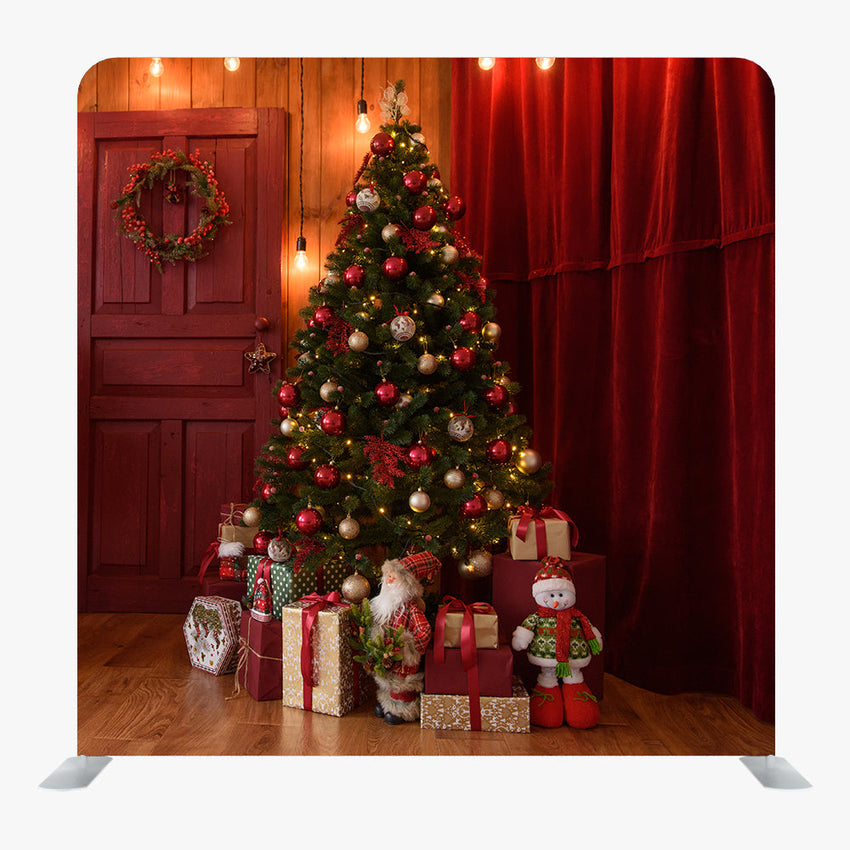 Christmas STRAIGHT TENSION FABRIC MEDIA WALL - 11 - Backdropsource