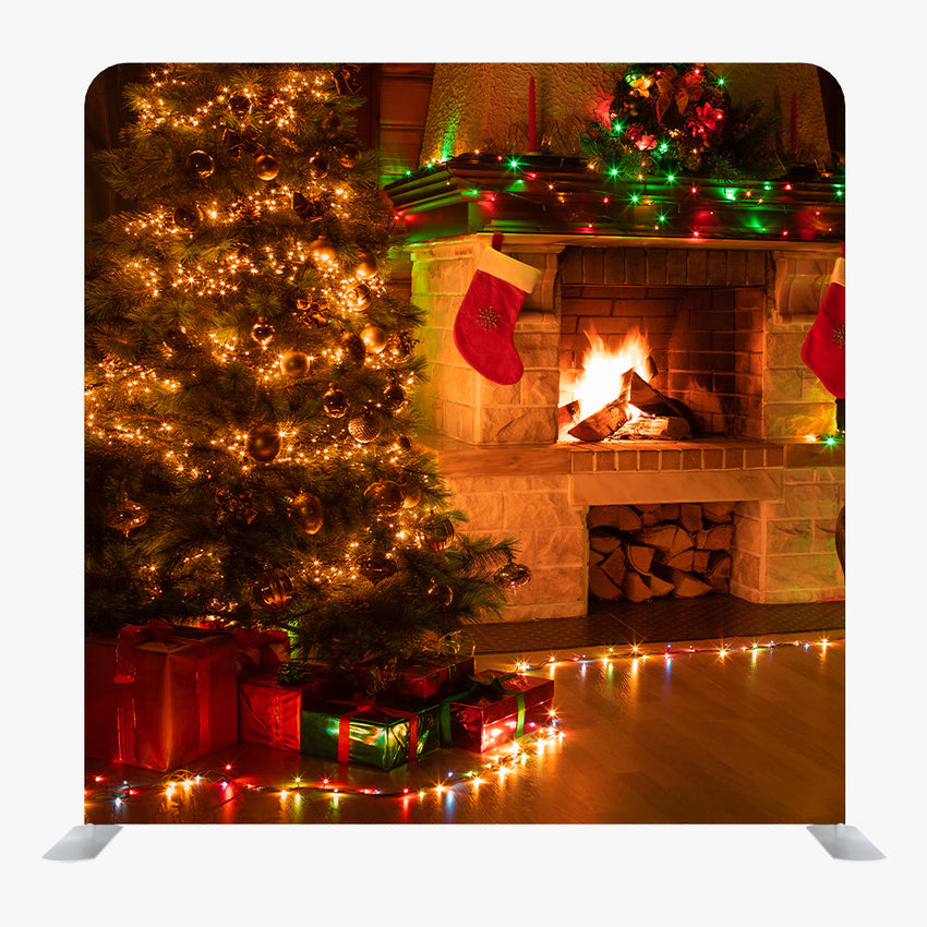 Christmas STRAIGHT TENSION FABRIC MEDIA WALL - 12 - Backdropsource