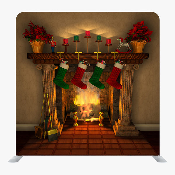 Christmas STRAIGHT TENSION FABRIC MEDIA WALL - 29 - Backdropsource
