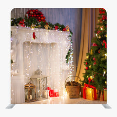 Christmas STRAIGHT TENSION FABRIC MEDIA WALL - 2 - Backdropsource