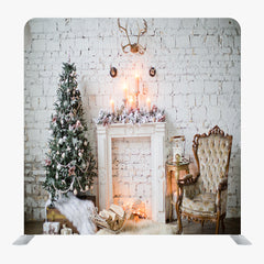 Christmas STRAIGHT TENSION FABRIC MEDIA WALL - 38 - Backdropsource