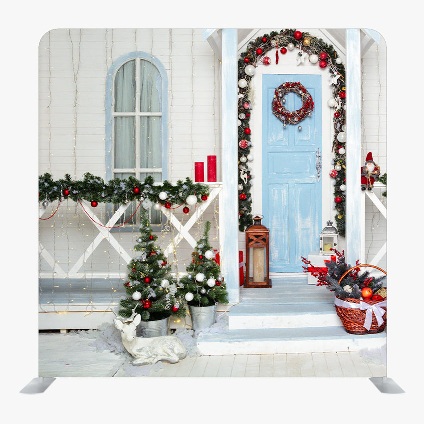 Christmas STRAIGHT TENSION FABRIC MEDIA WALL - 49 - Backdropsource