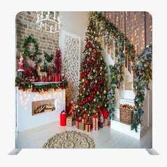 Christmas STRAIGHT TENSION FABRIC MEDIA WALL - 61 - Backdropsource