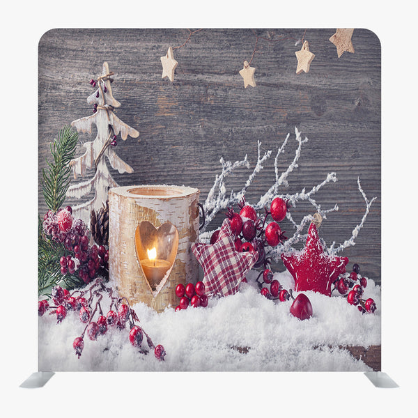 Christmas STRAIGHT TENSION FABRIC MEDIA WALL - 76 - Backdropsource
