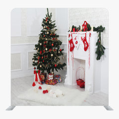 Christmas STRAIGHT TENSION FABRIC MEDIA WALL - 77 - Backdropsource