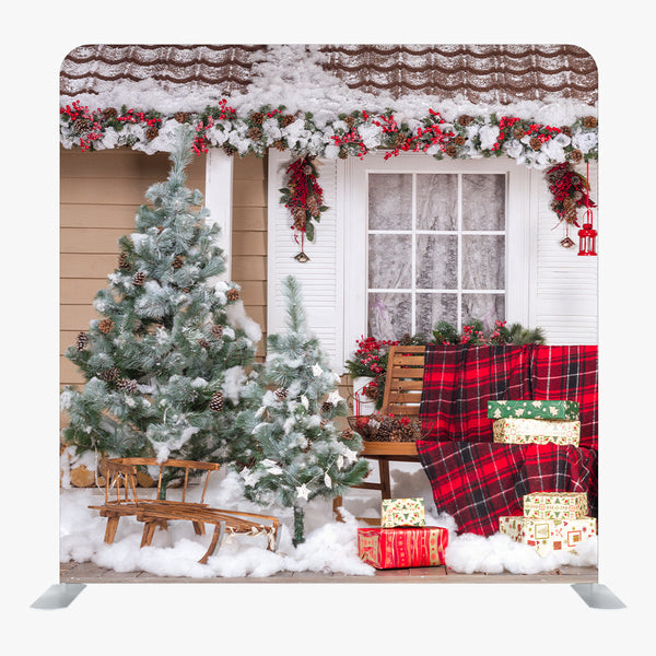 Christmas STRAIGHT TENSION FABRIC MEDIA WALL - 82 - Backdropsource
