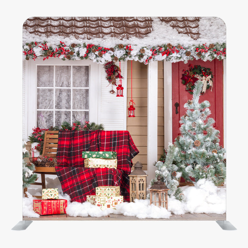 Christmas STRAIGHT TENSION FABRIC MEDIA WALL - 83 - Backdropsource