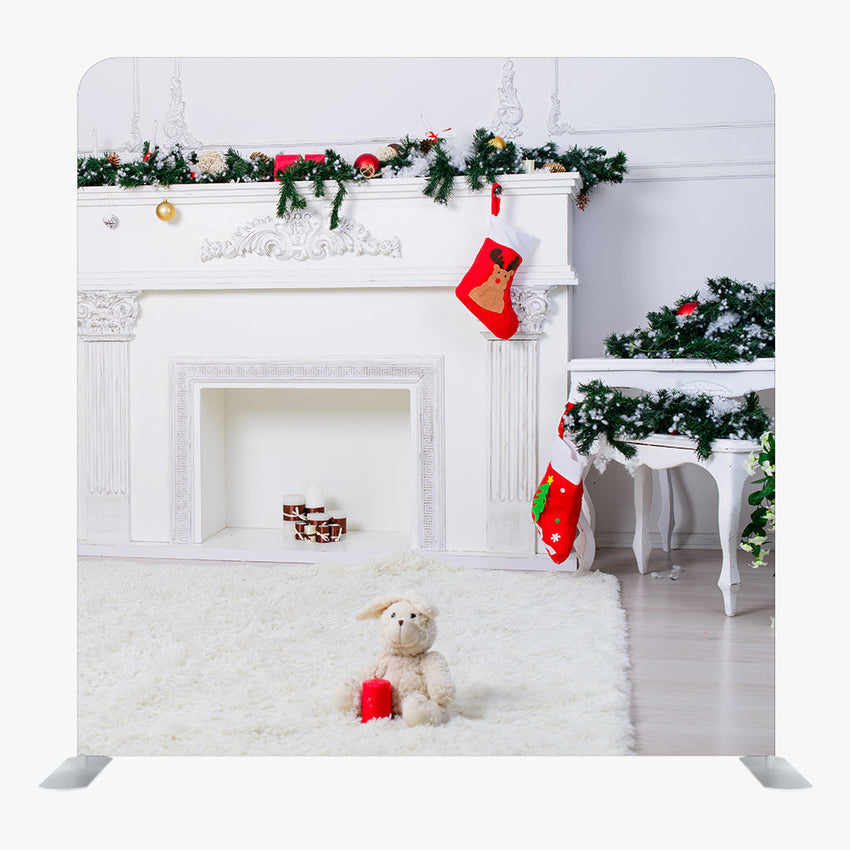 Christmas STRAIGHT TENSION FABRIC MEDIA WALL - 86 - Backdropsource