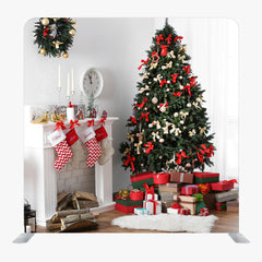 Christmas STRAIGHT TENSION FABRIC MEDIA WALL - 90 - Backdropsource