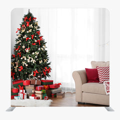 Christmas STRAIGHT TENSION FABRIC MEDIA WALL - 91 - Backdropsource