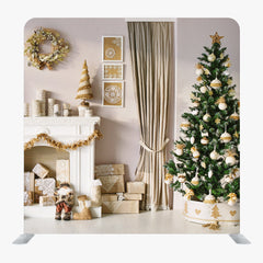 Christmas STRAIGHT TENSION FABRIC MEDIA WALL - 92 - Backdropsource