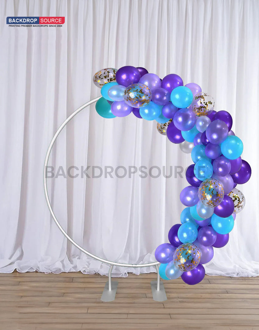 Circular Backdrop Stand ( Diameter 79 inches ) for Wedding & Birthday Parties Decorations