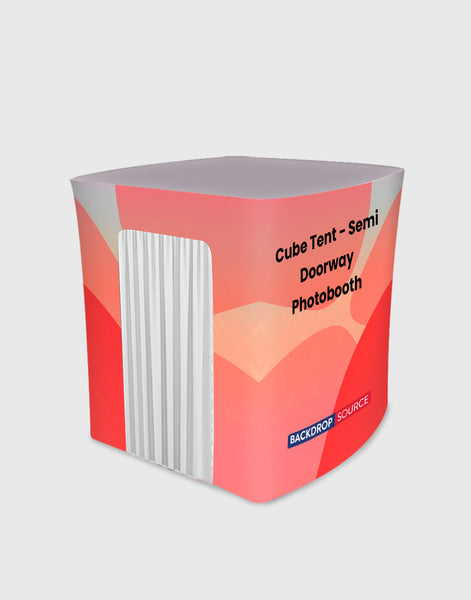 Cube Tent- Semi Doorway Photo Booth