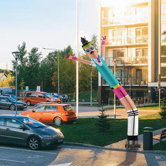 Inflatable Tube Man with Constant Air Supply