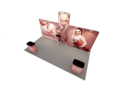 Portable Exhibit Display 20ft - Model 12 - Backdropsource