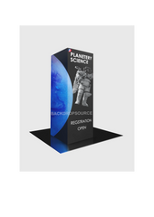 Modular EZ Cubic Fabric Tower Display