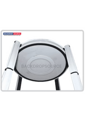 Exhibition Display Showcase with 5-Layer Shelves