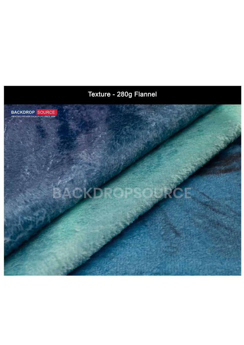 Flannel Polyester Fabric Printing - 280 gsm
