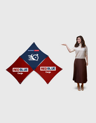 Triangular (small) - Pop Up GeoMetrix Grid Display