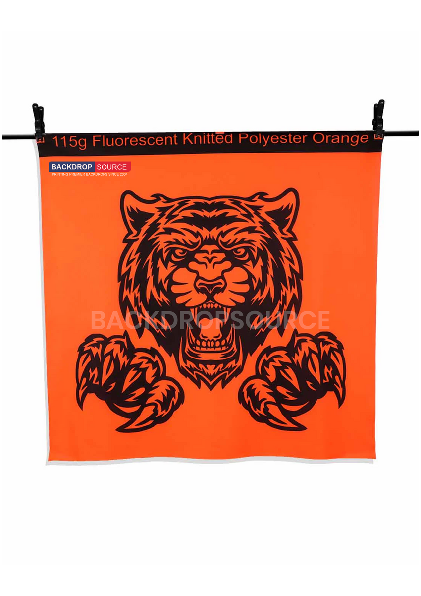 Fluorescent Knitted Polyester Fabric Printing