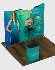 10x10 Modular Trade Show Booth - Pro 4