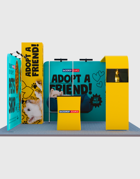 Modular 20&#39;x20&#39; Booth Kits