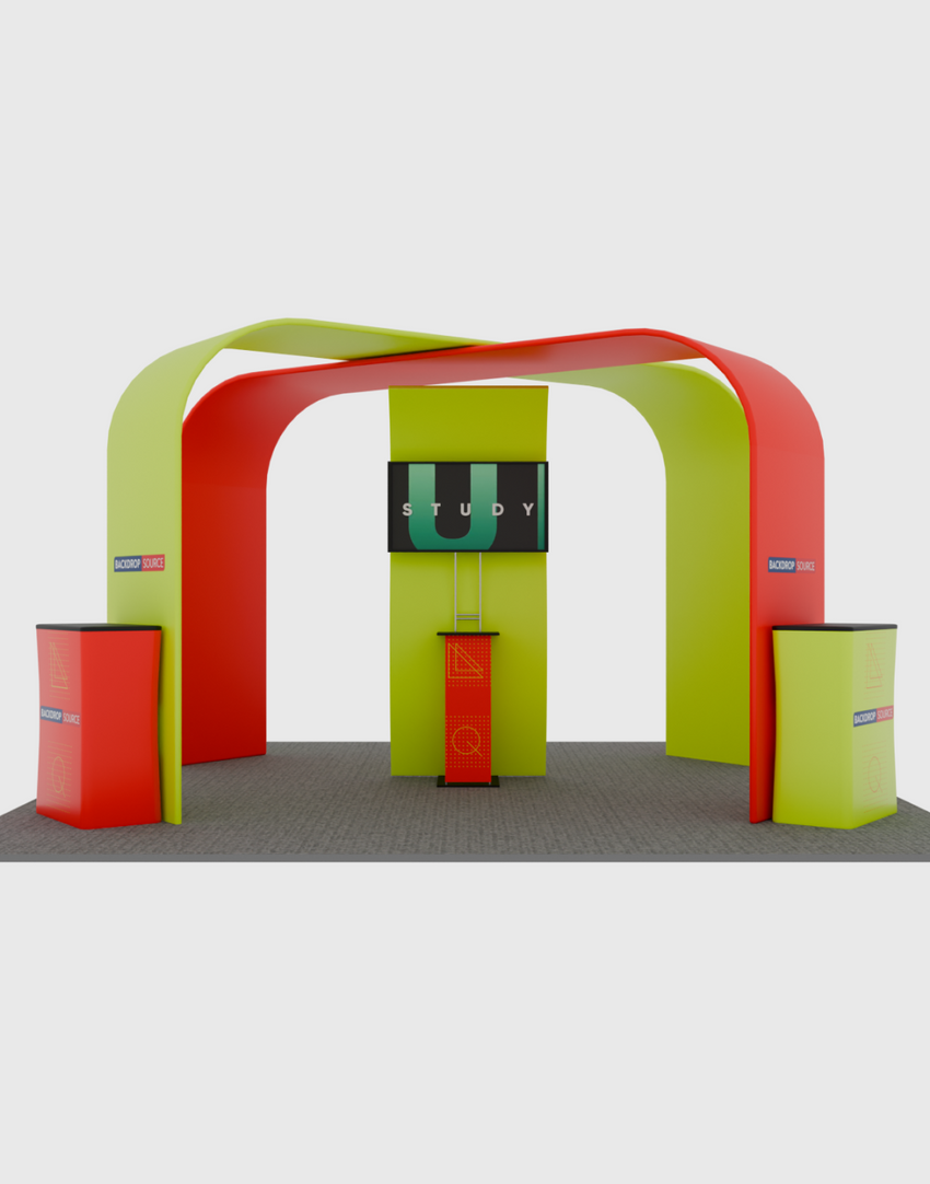 Modular Booth Kits 20ft x 20ft - Model 05