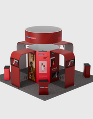 Modular Booth Kits 20ft x 20ft - Model 06