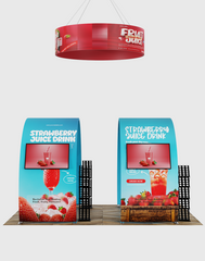 Portable Exhibit Display 10ft x 20ft - Model 9