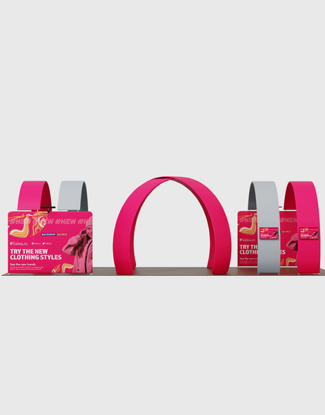 Modular Booth Kits 40ft x 20ft - Model 1