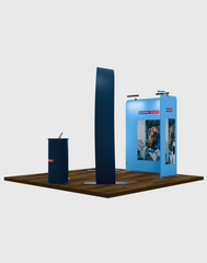 Modular Horseshoe Arch Exhibition Kit for 10ft Wide Booths