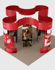 20x20 Modular Trade Show Booth - Pro 14