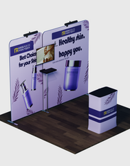 10x10 Modular Trade Show Booth - Pro 1
