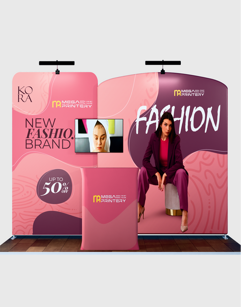 Portable Exhibit Display 10ft x 10ft - Model 2