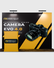 10ft x 10ft Straight Popup Exhibit Pro 3-in-1 Display Kit with Illume Lights